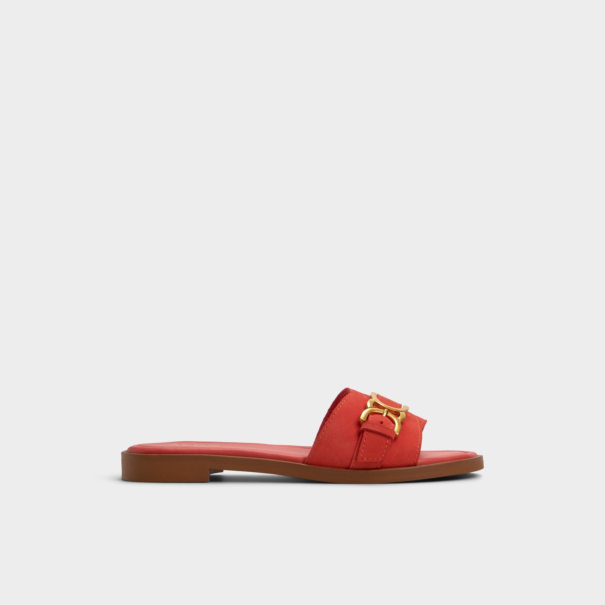 Dallaedar Medium Red Women's Flats - Slide sandal | Aldo sale