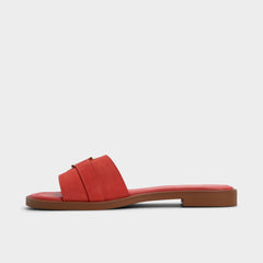 Dallaedar Medium Red Women's Flats - Slide sandal | Aldo sale