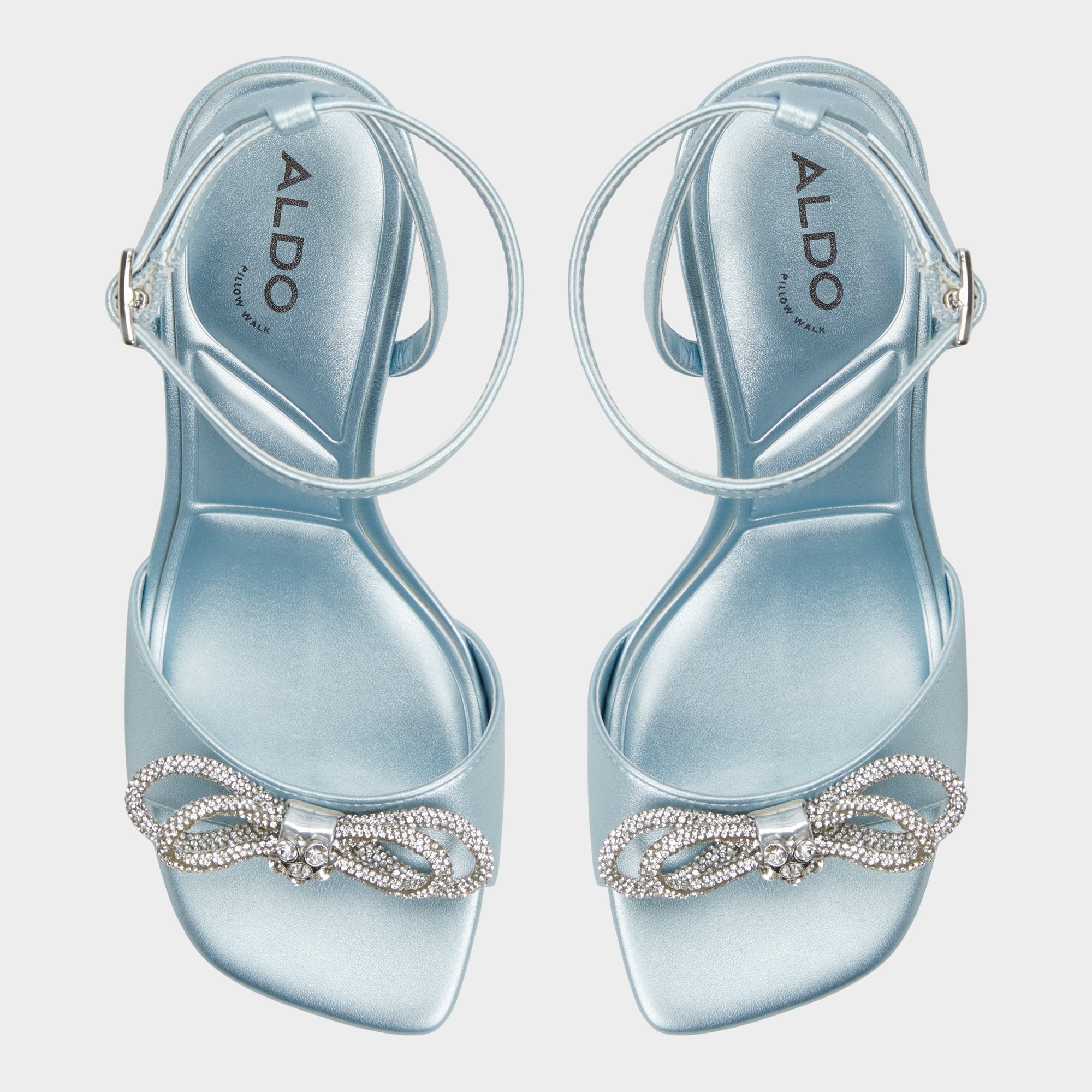 Ozley Other Blue Women's Strappy sandals - Strappy heeled sandal | Aldo for sale