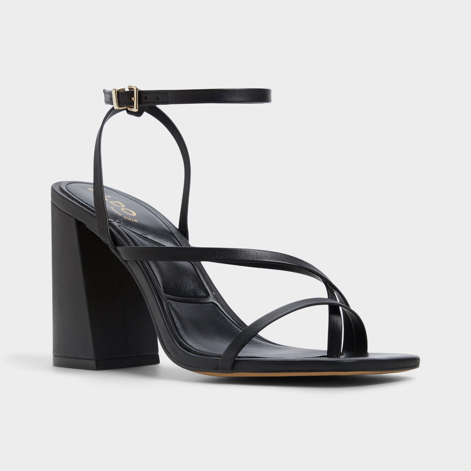 Laurader Other Black Women's Block heels - Strappy heeled sandal, Block heel | Aldo outlet