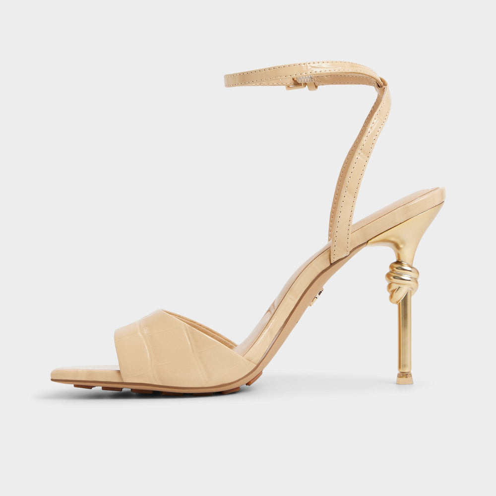 Harmonious in Medium Beige - Strappy heeled sandal | Aldo on sale