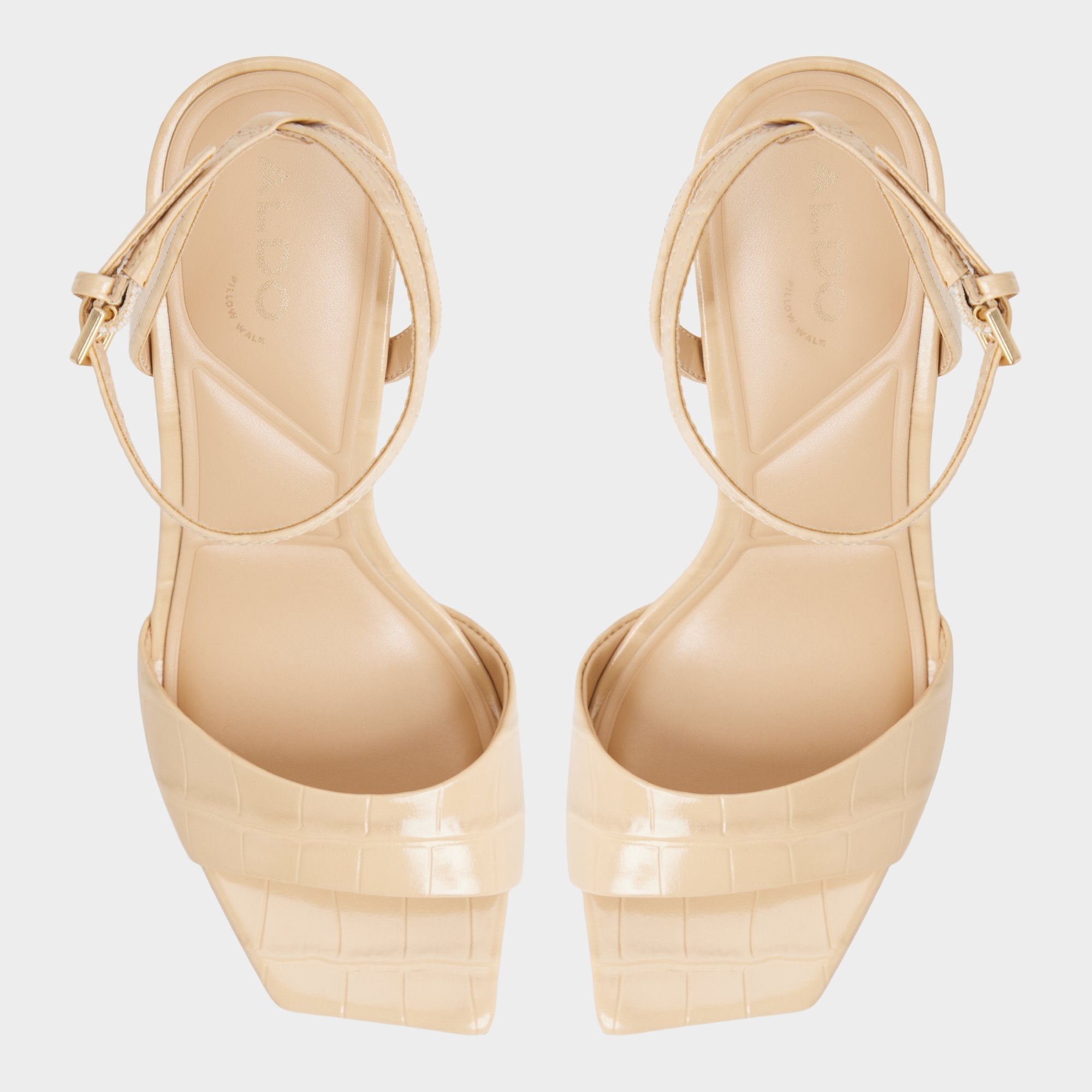 Harmonious in Medium Beige - Strappy heeled sandal | Aldo on sale