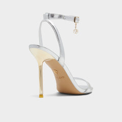 Maristou Silver Women's Strappy sandals - Strappy heeled sandal | Aldo discount