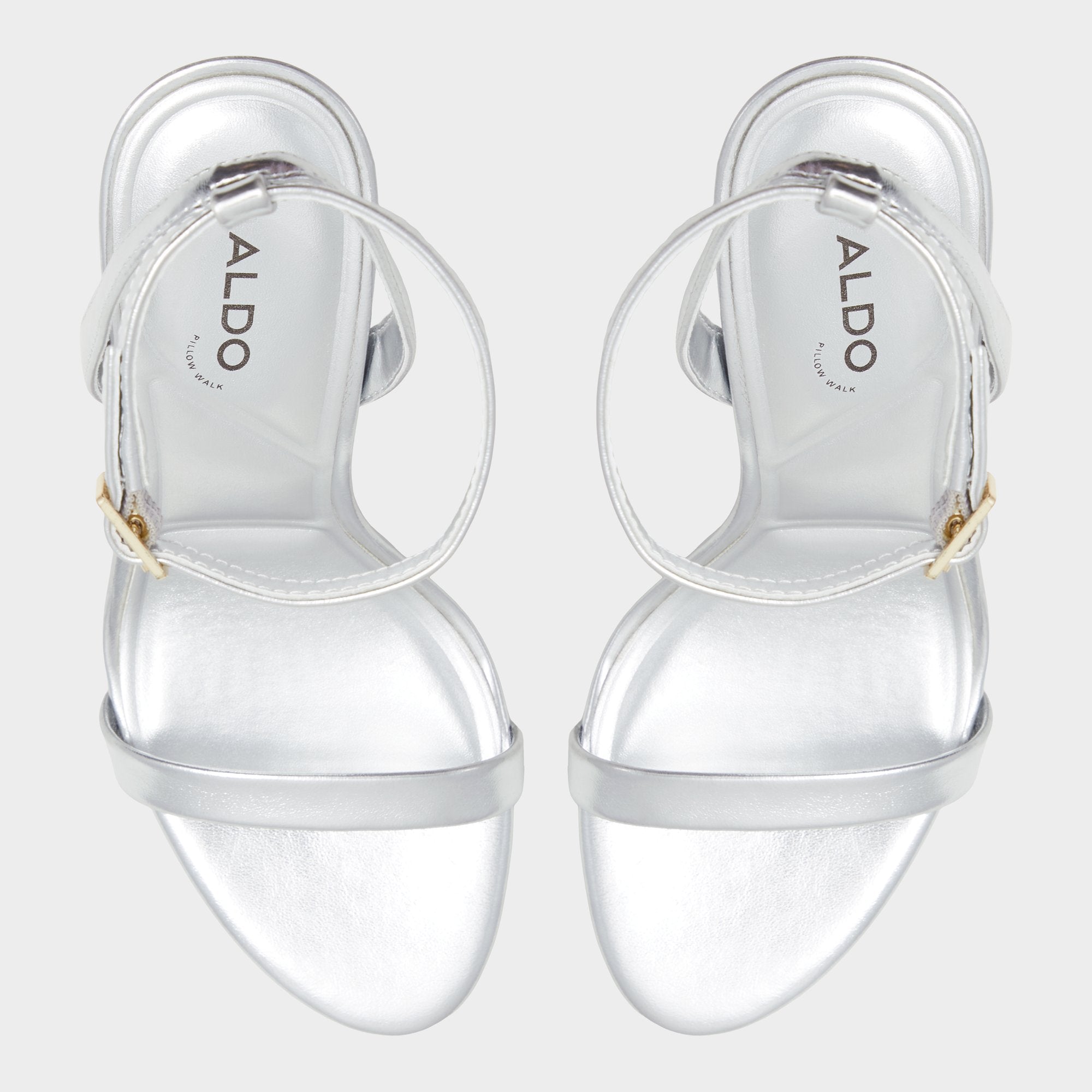 Maristou Silver Women's Strappy sandals - Strappy heeled sandal | Aldo discount