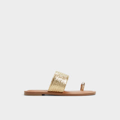 Beachwalk Gold Women's Iridescent metallics - Slide sandal | Aldo outlet