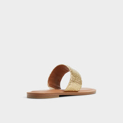 Beachwalk Gold Women's Iridescent metallics - Slide sandal | Aldo outlet