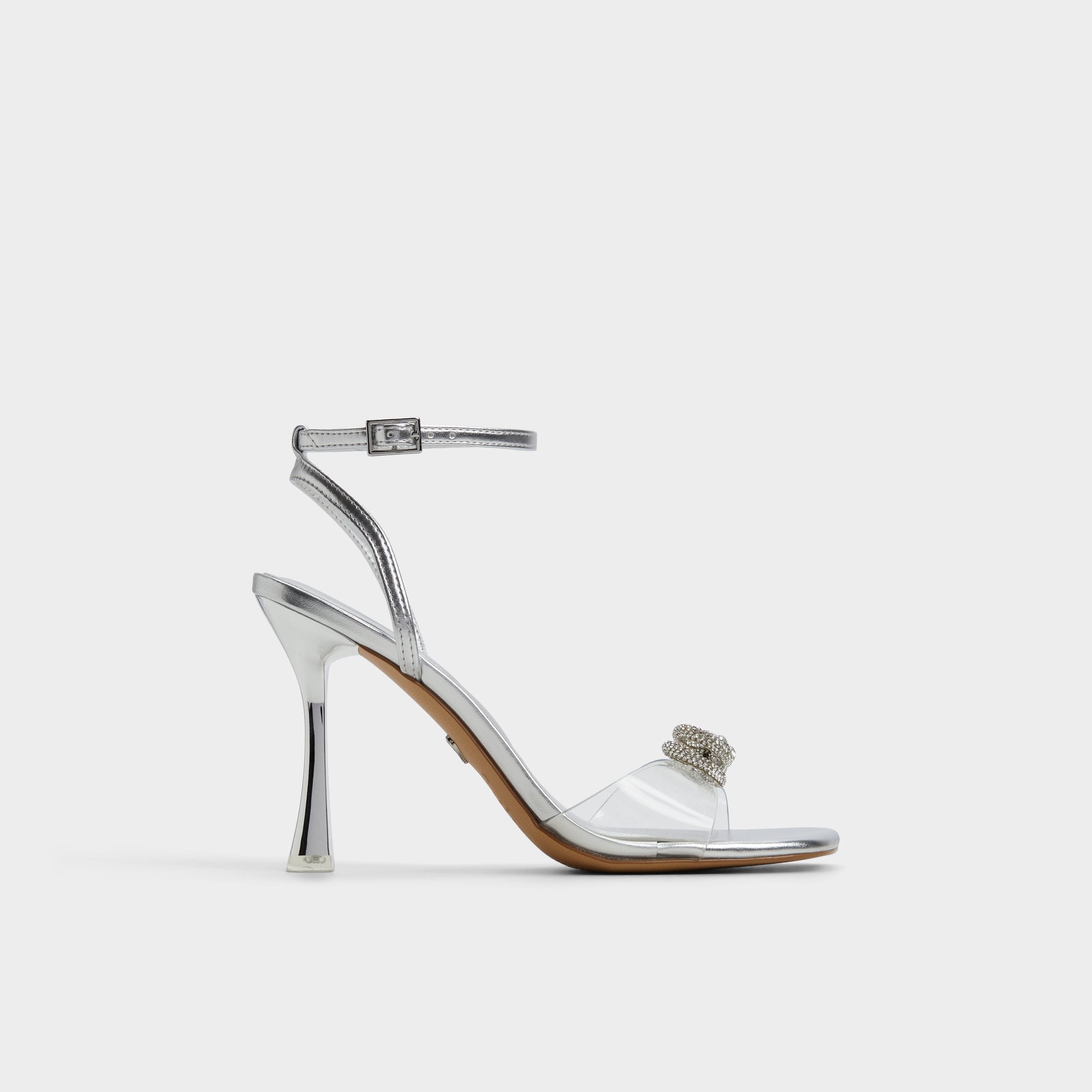 Ozley Silver Women's Strappy Heels - Strappy heeled sandal | Aldo sale