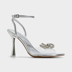 Ozley Silver Women's Strappy Heels - Strappy heeled sandal | Aldo sale