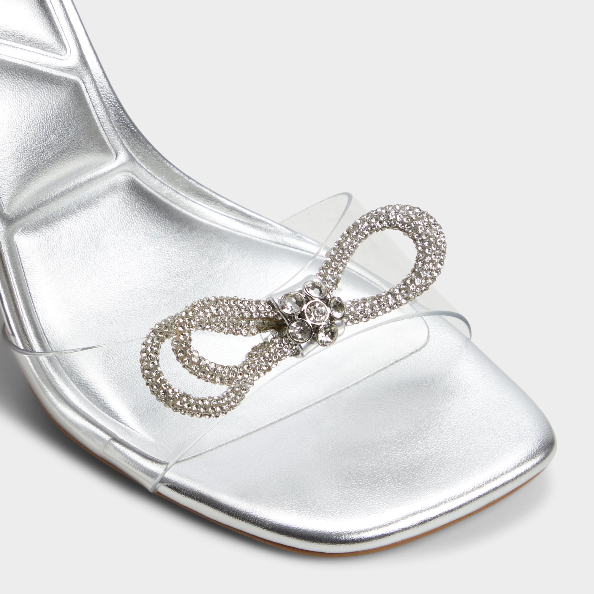 Ozley Silver Women's Strappy Heels - Strappy heeled sandal | Aldo sale