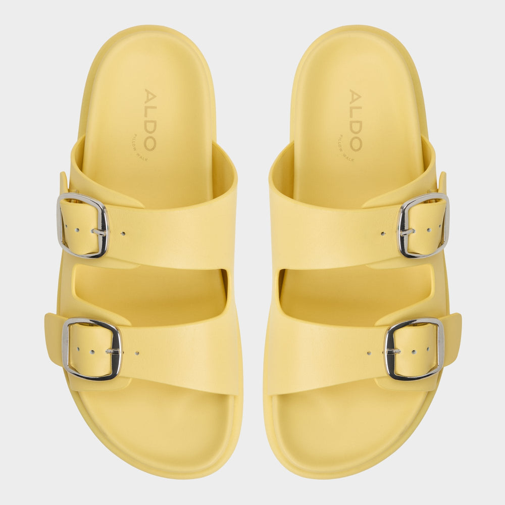 Bohochic Yellow Women's Travel essentials - Footbed sandal, Footbed sandal | Aldo outlet