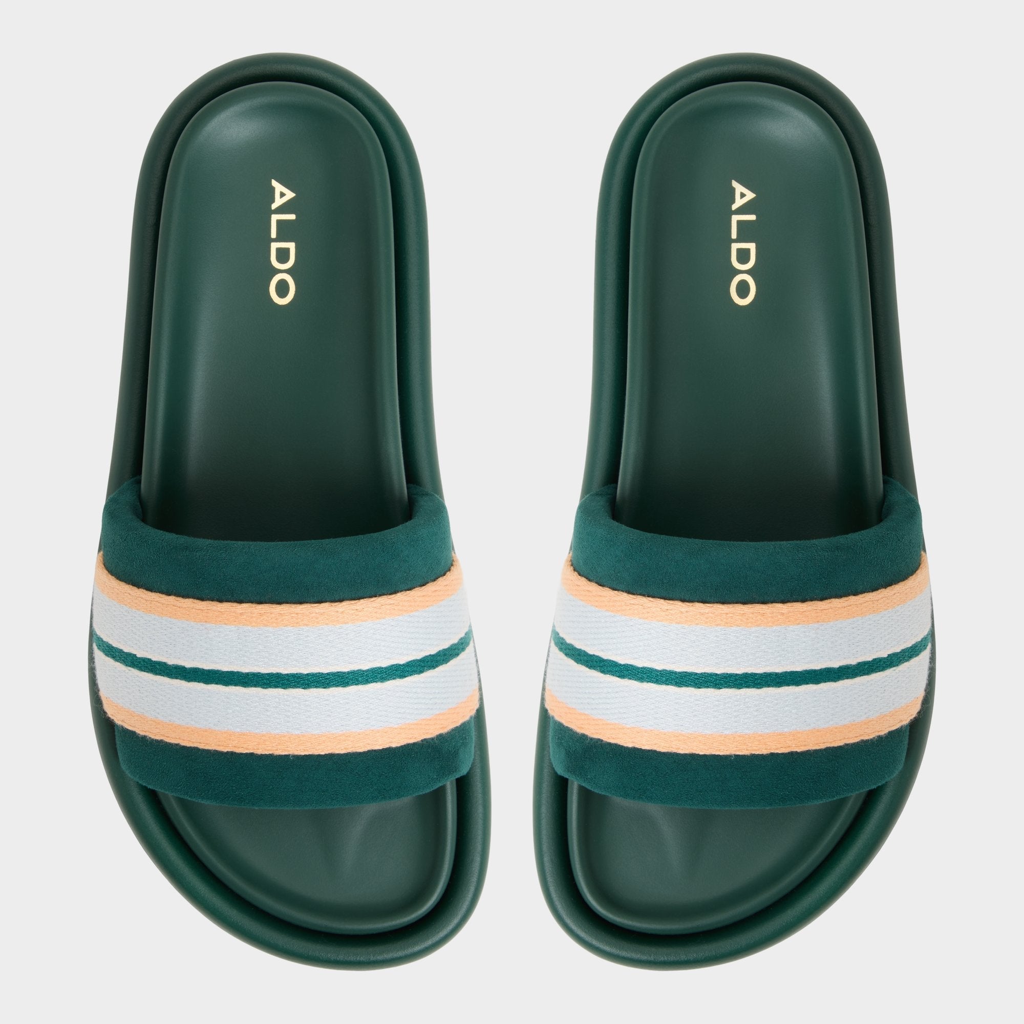 Nydelagan in Open Green - , Footbed sandal | Aldo discount