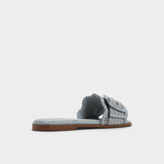 Wavysally in Other Blue 14051763 - Slide sandal | Aldo outlet