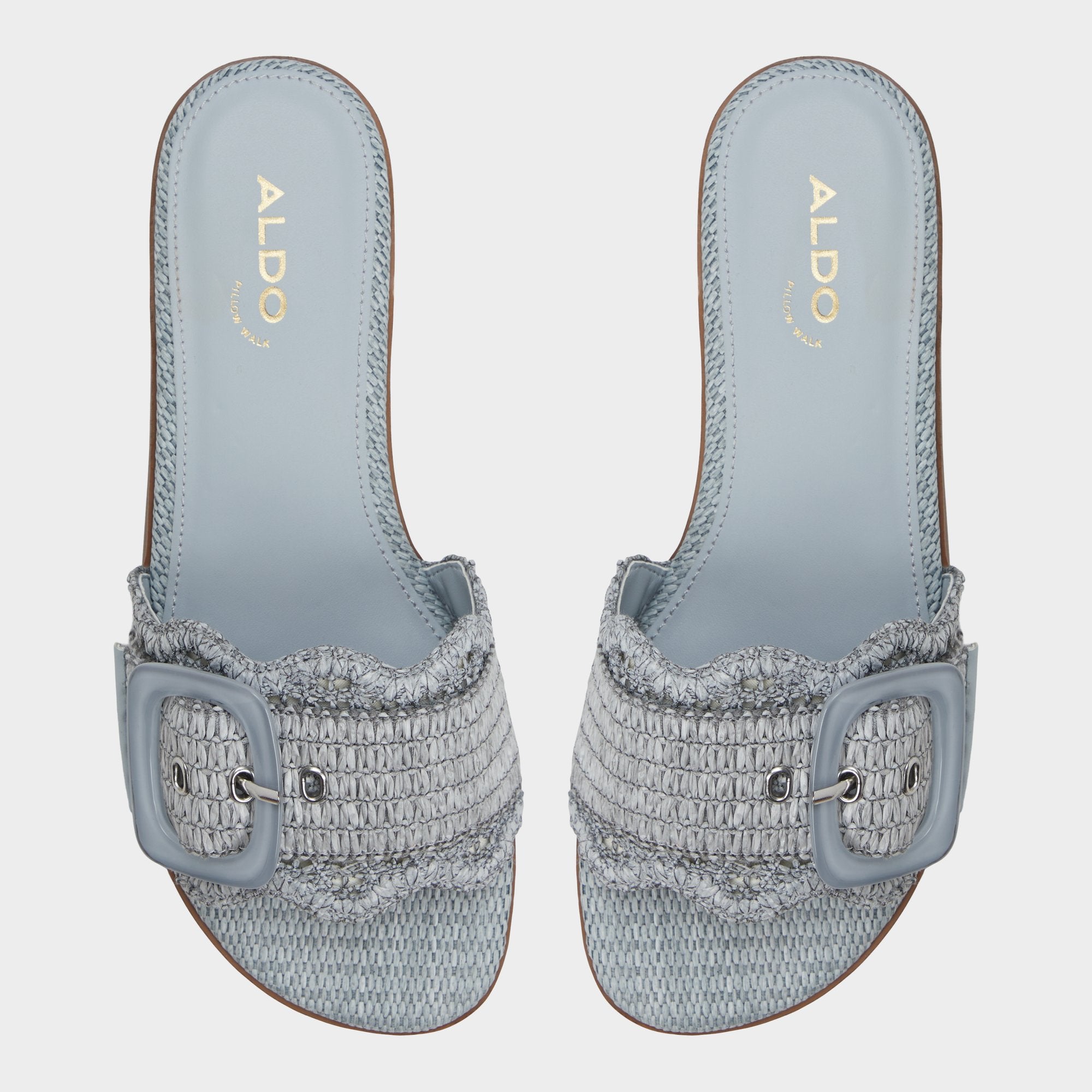 Wavysally in Other Blue 14051763 - Slide sandal | Aldo outlet
