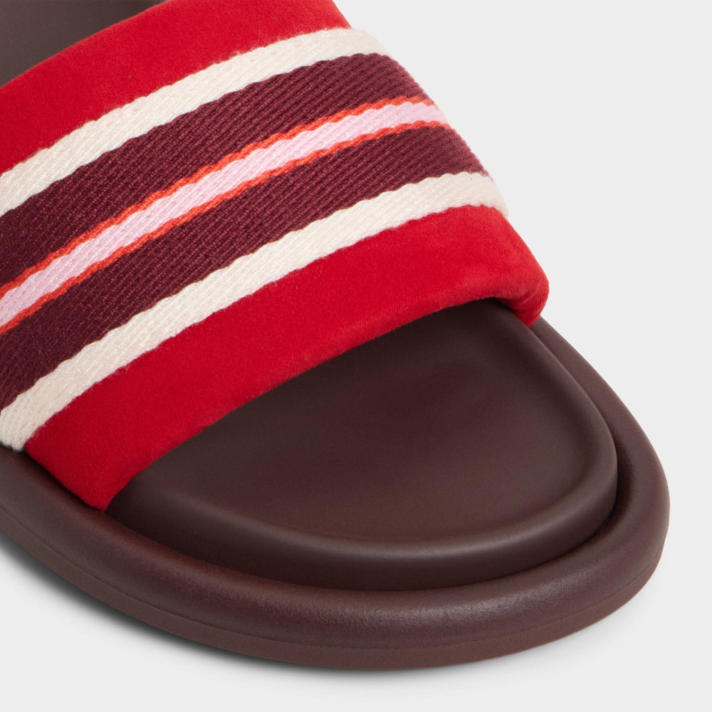 Nydelagan in Open Red - , Footbed sandal | Aldo on sale