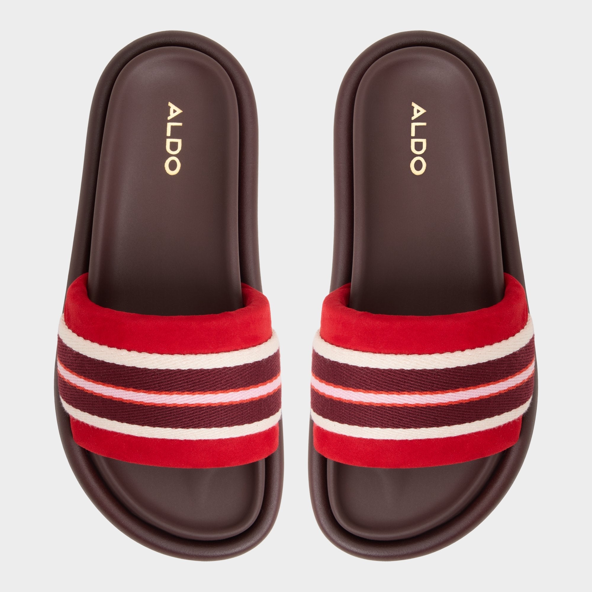 Nydelagan in Open Red - , Footbed sandal | Aldo on sale