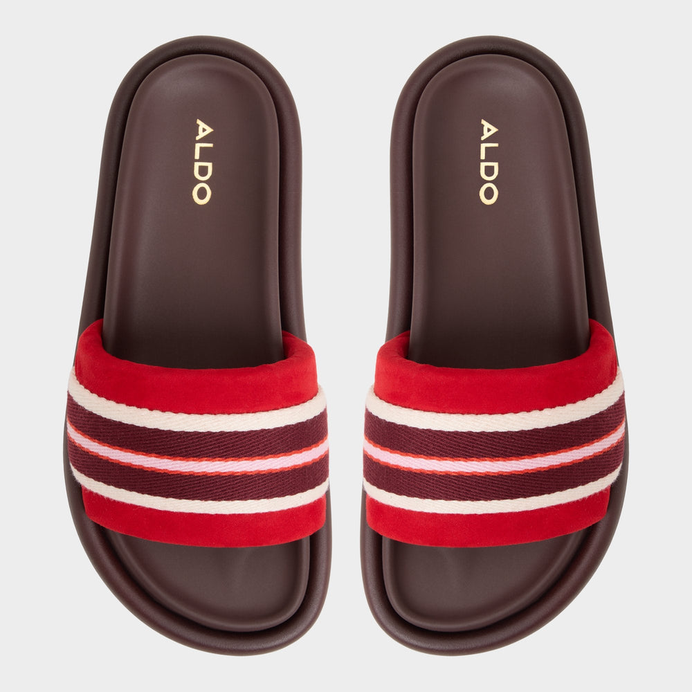 Nydelagan in Open Red - , Footbed sandal | Aldo on sale