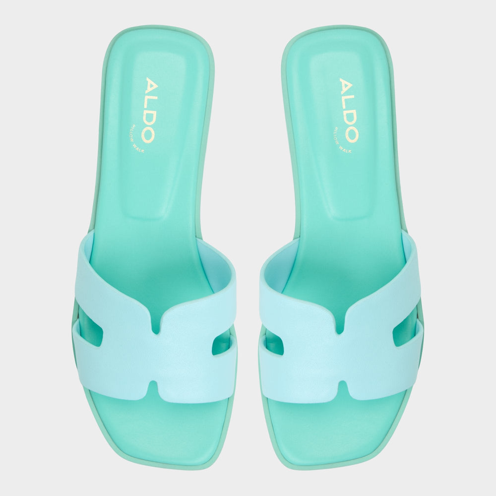 Itsandal Turquoise Women's Flats - Slide sandal | Aldo for sale