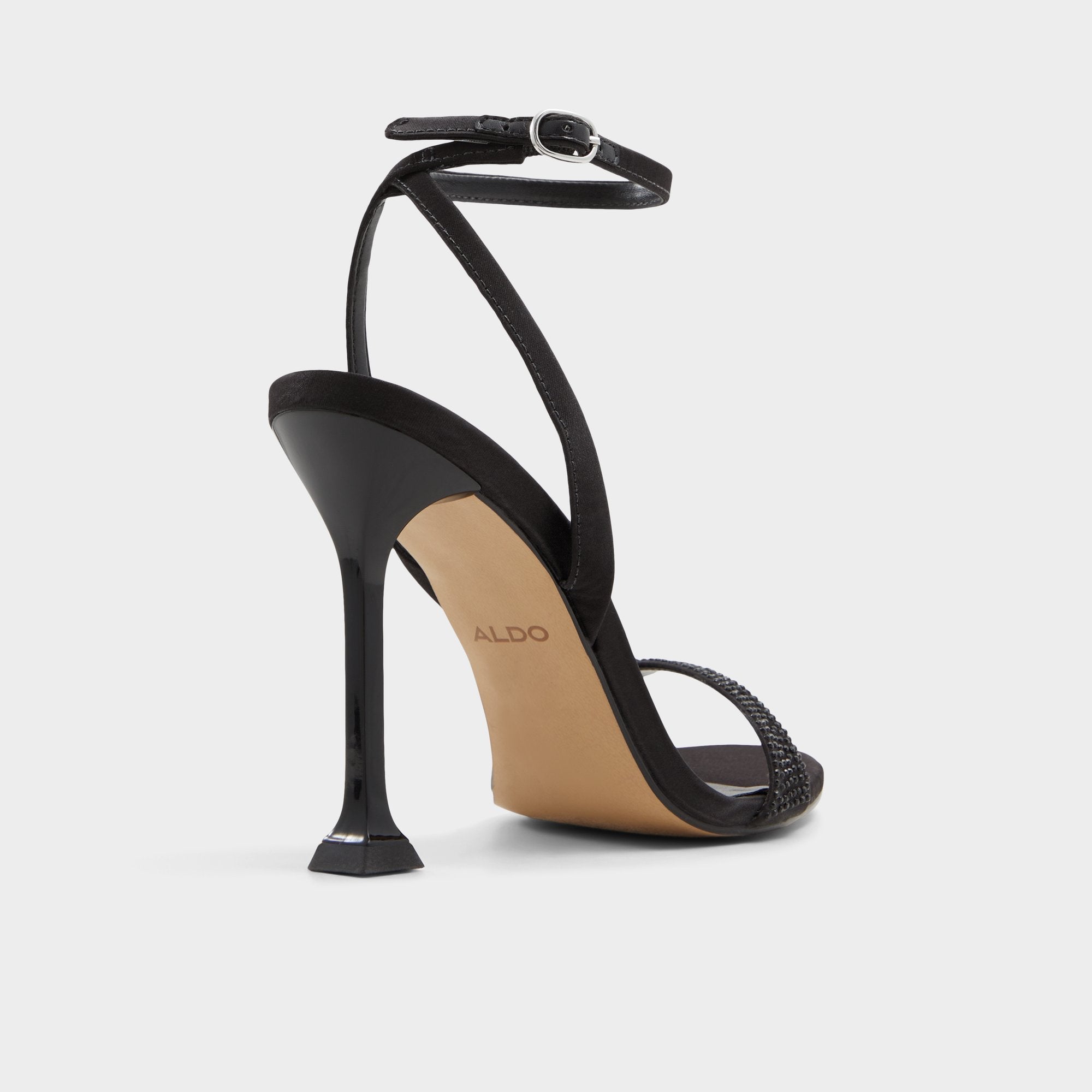 Lydala Black Women's Heeled sandals - Strappy heeled sandal | Aldo online