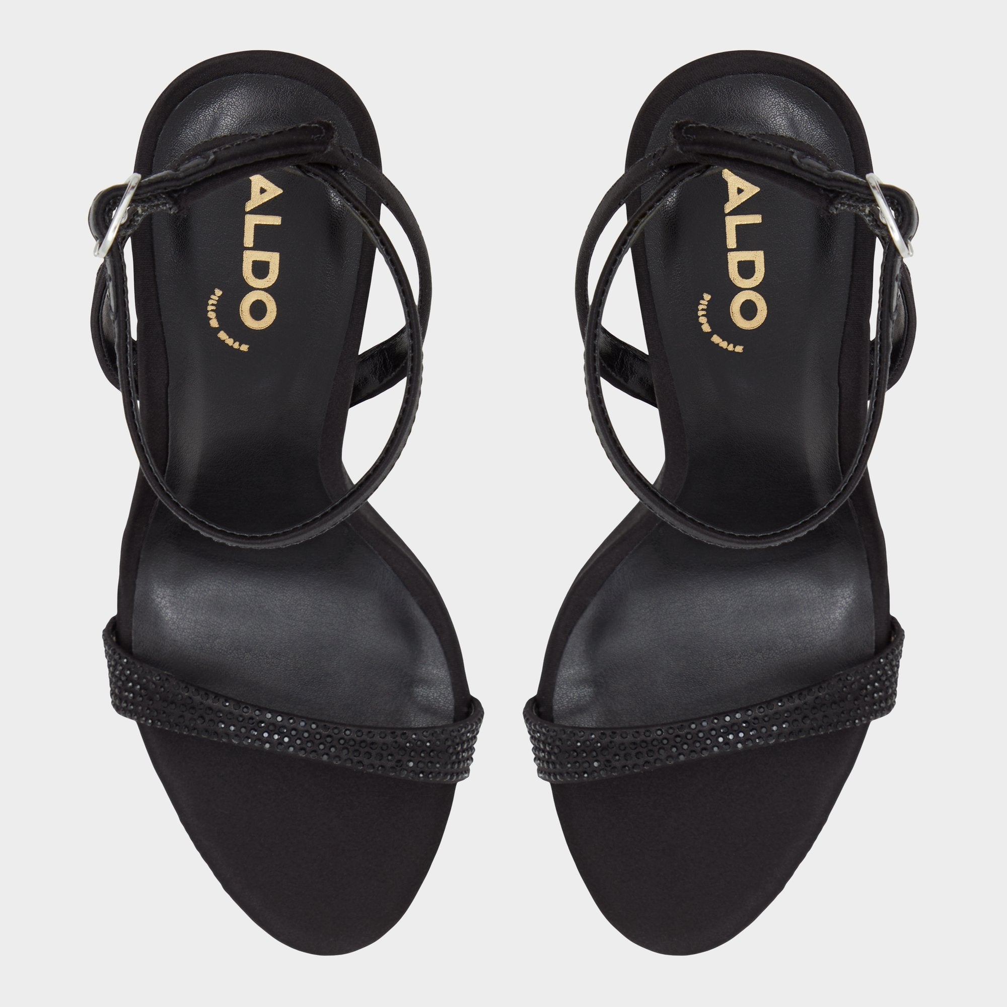 Lydala Black Women's Heeled sandals - Strappy heeled sandal | Aldo online