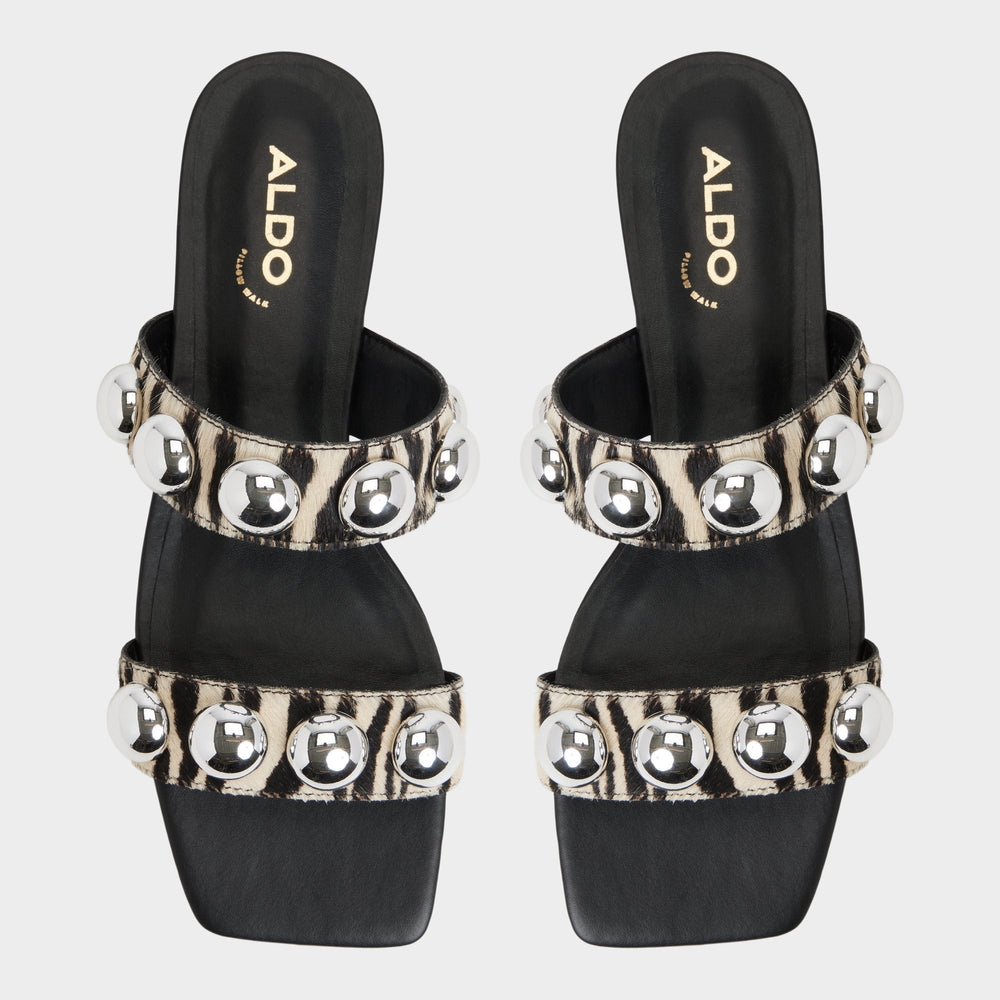 Katalena in White Black - Slide sandal | Aldo discount