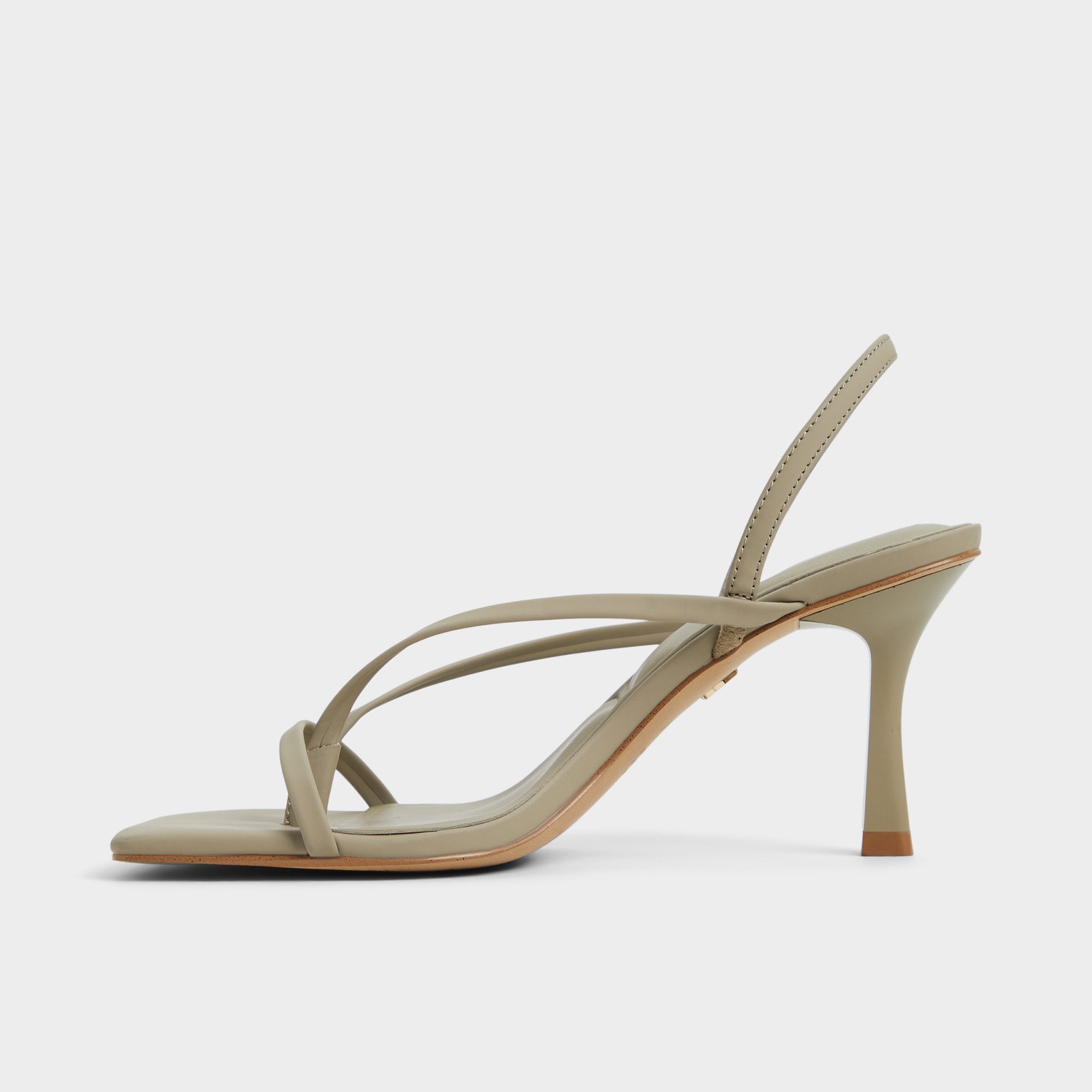 Riva Other Green Women's Strappy sandals - Sling back heeled sandal, Stiletto heel | Aldo online