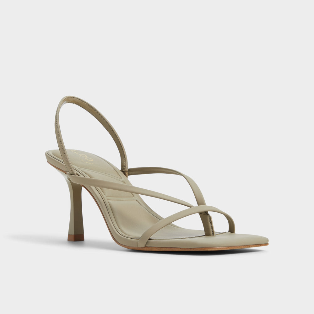 Riva Other Green Women's Strappy sandals - Sling back heeled sandal, Stiletto heel | Aldo online