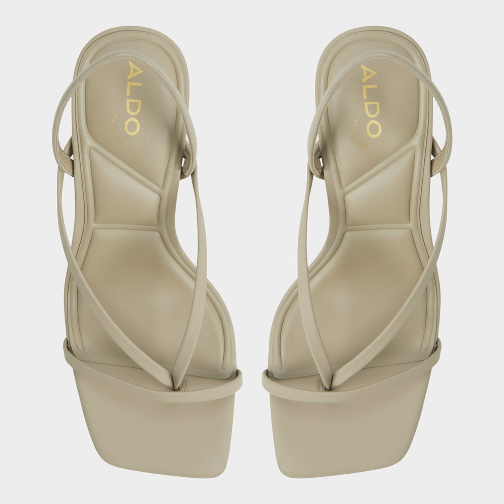 Riva Other Green Women's Strappy sandals - Sling back heeled sandal, Stiletto heel | Aldo online