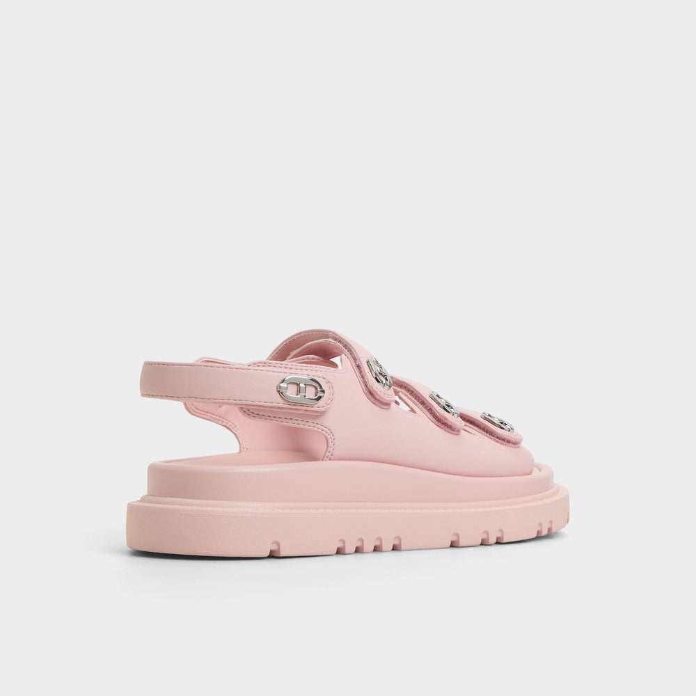 Halendar Light Pink Women's Footbed sandals - Footbed sandal, Footbed sandal | Aldo discount