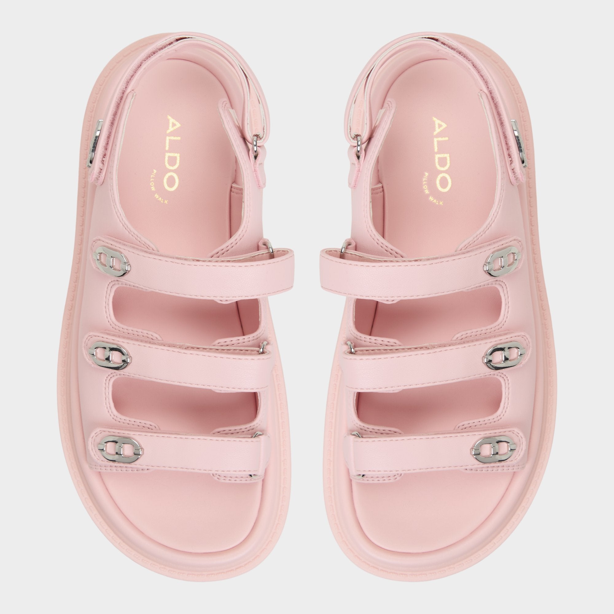 Halendar Light Pink Women's Footbed sandals - Footbed sandal, Footbed sandal | Aldo discount