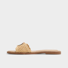 Tidella Natural Women's Flats - Slide sandal | Aldo outlet