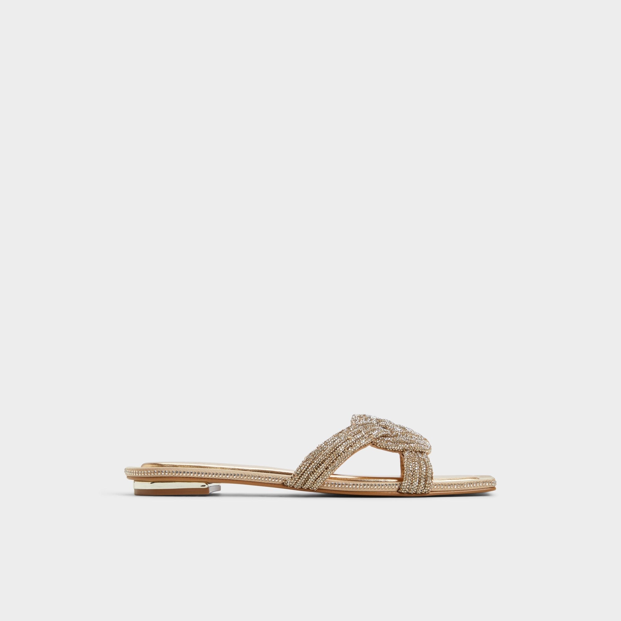 Karlina in Gold - Slide sandal | Aldo discount