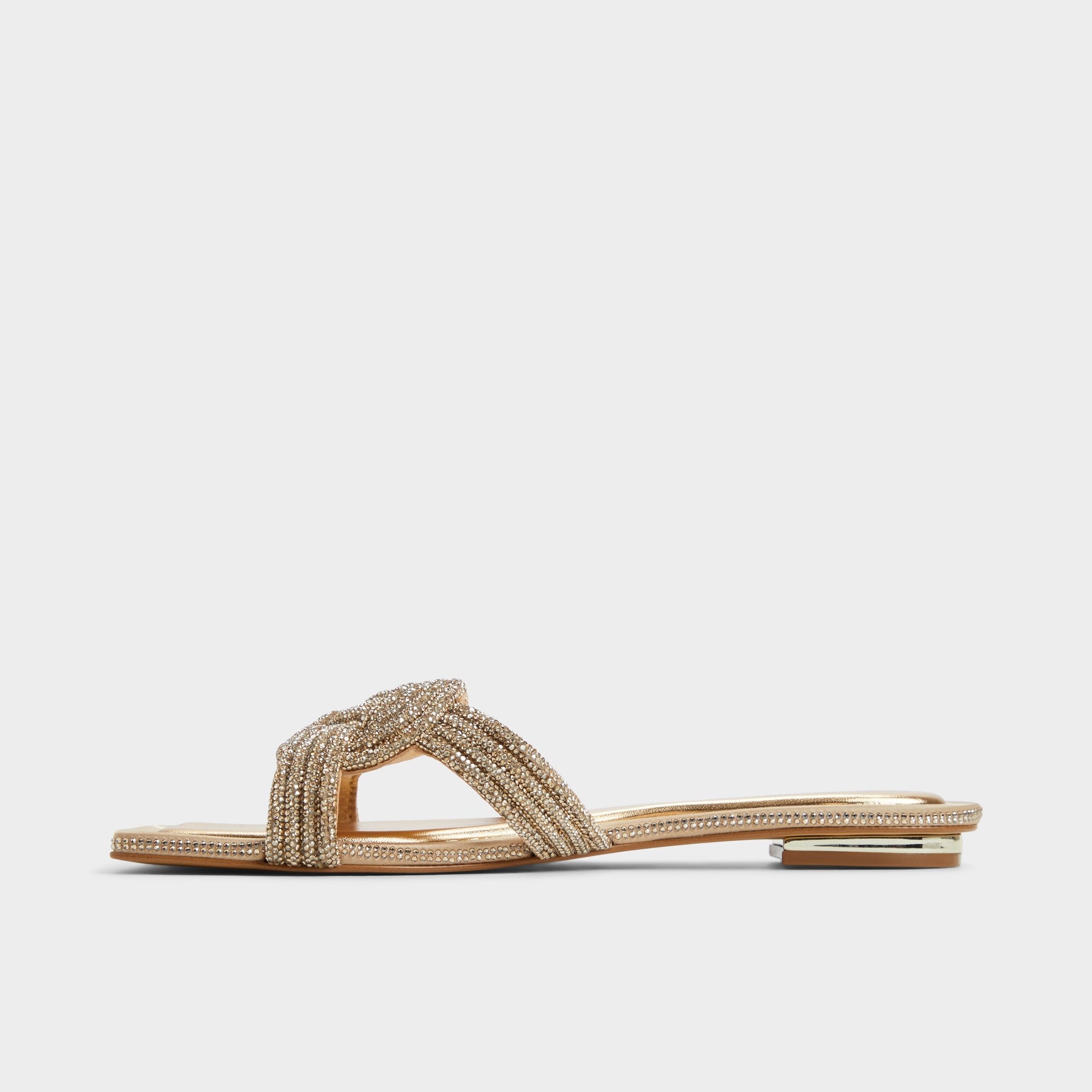 Karlina in Gold - Slide sandal | Aldo discount