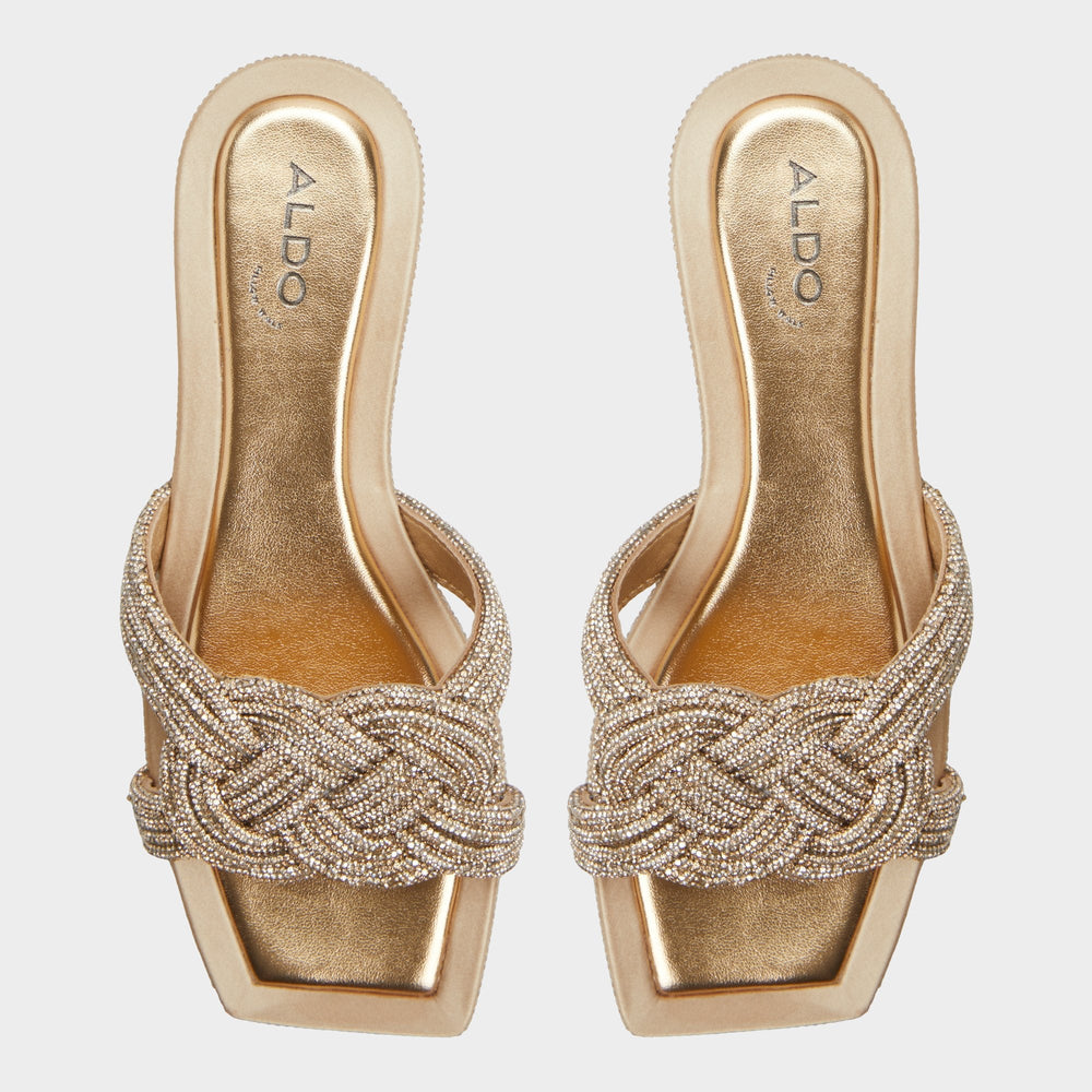 Karlina in Gold - Slide sandal | Aldo discount