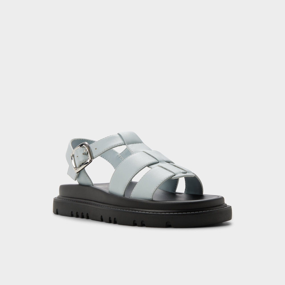 Linettie in Other Blue - Gladiator sandal, Footbed sandal | Aldo sale