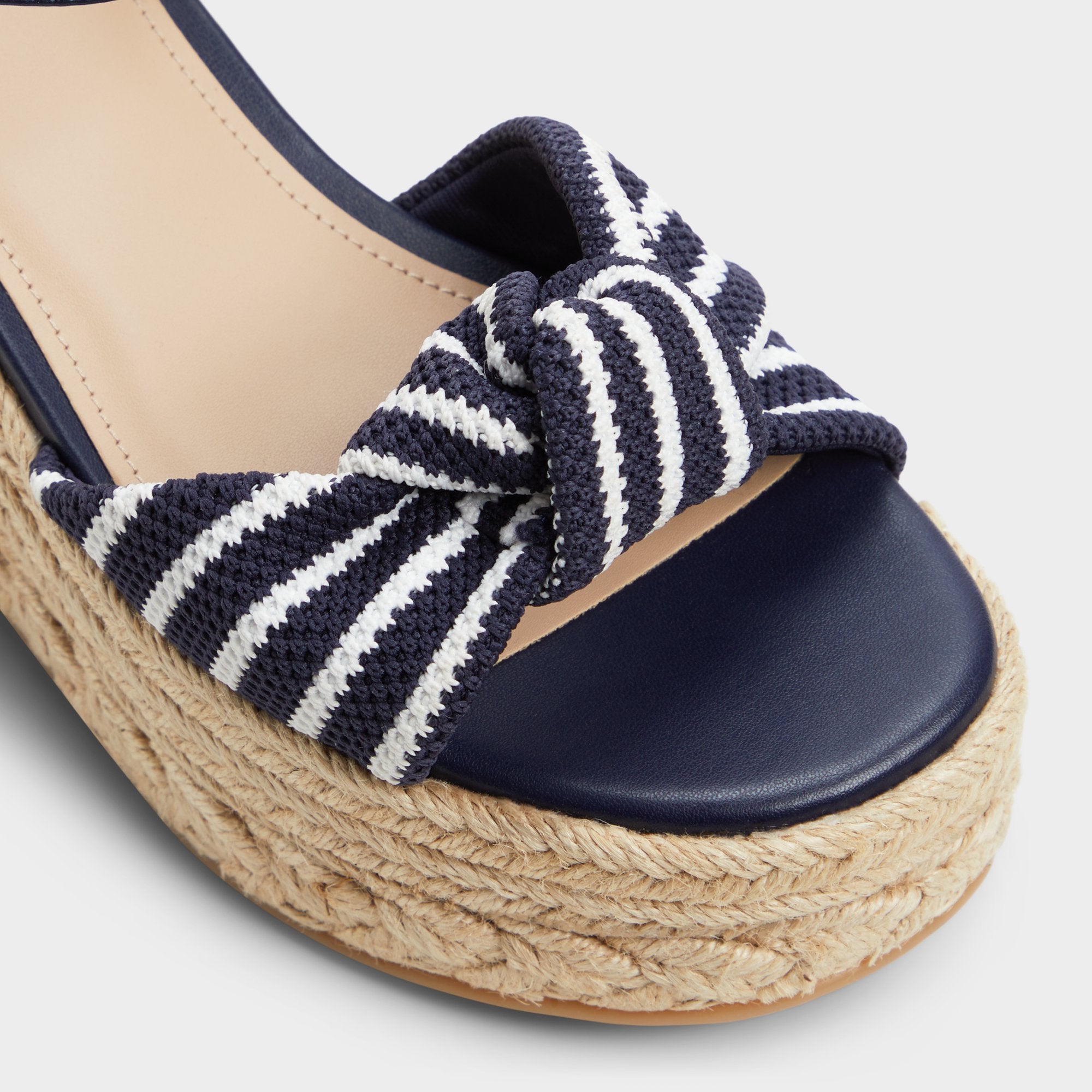 Annamarie Navy Women's Platform sandals - Wedge sandal | Aldo on sale