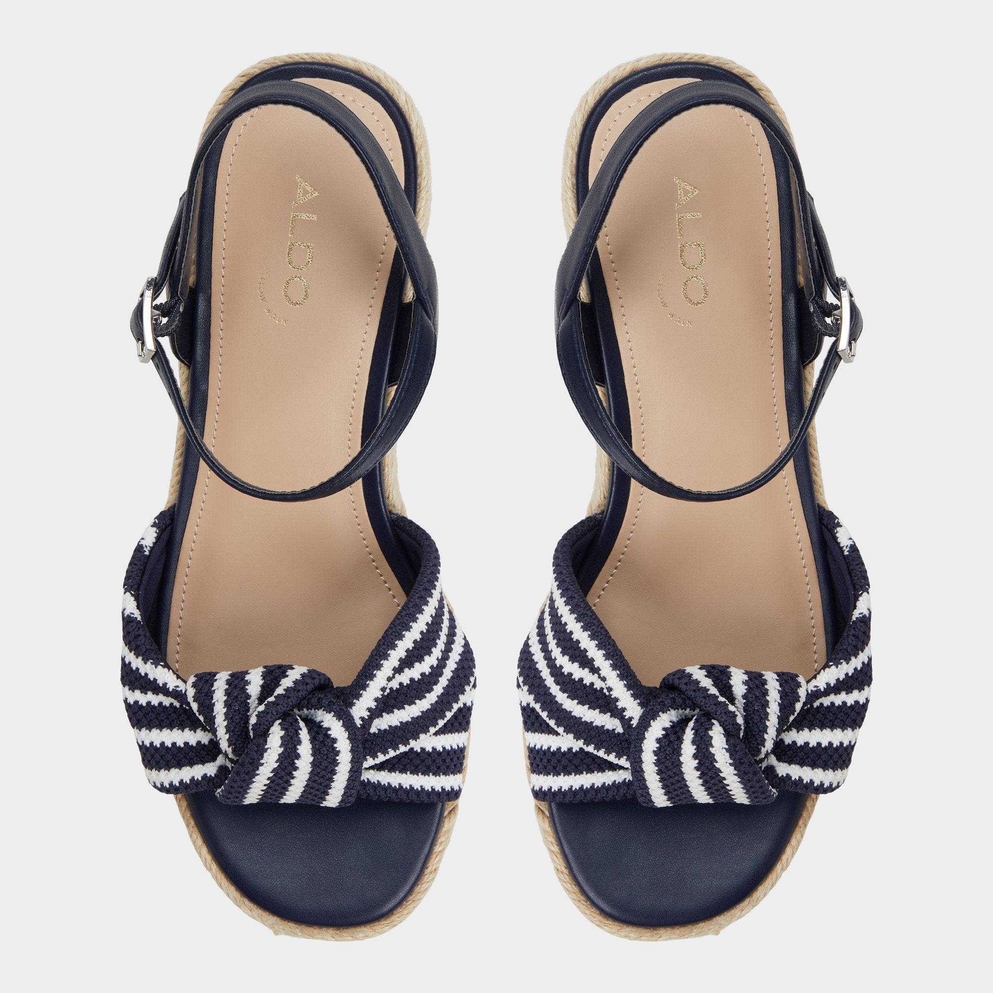 Annamarie Navy Women's Platform sandals - Wedge sandal | Aldo on sale