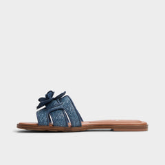 Seaflower Denim Women's Flats - Slide sandal | Aldo outlet