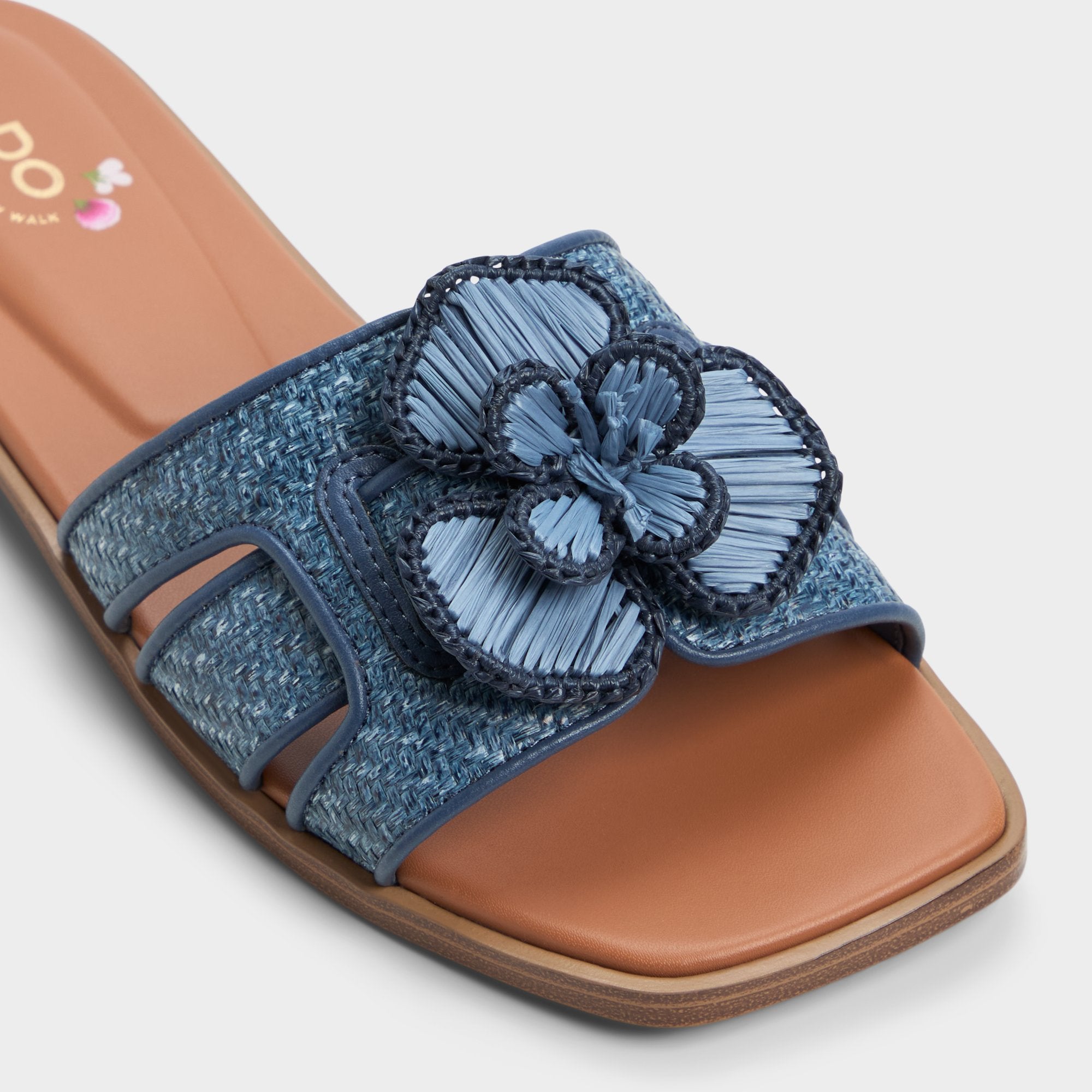 Seaflower Denim Women's Flats - Slide sandal | Aldo outlet