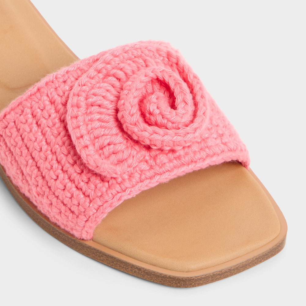 Sabbia Medium Pink Women's Flats - Slide sandal | Aldo sale