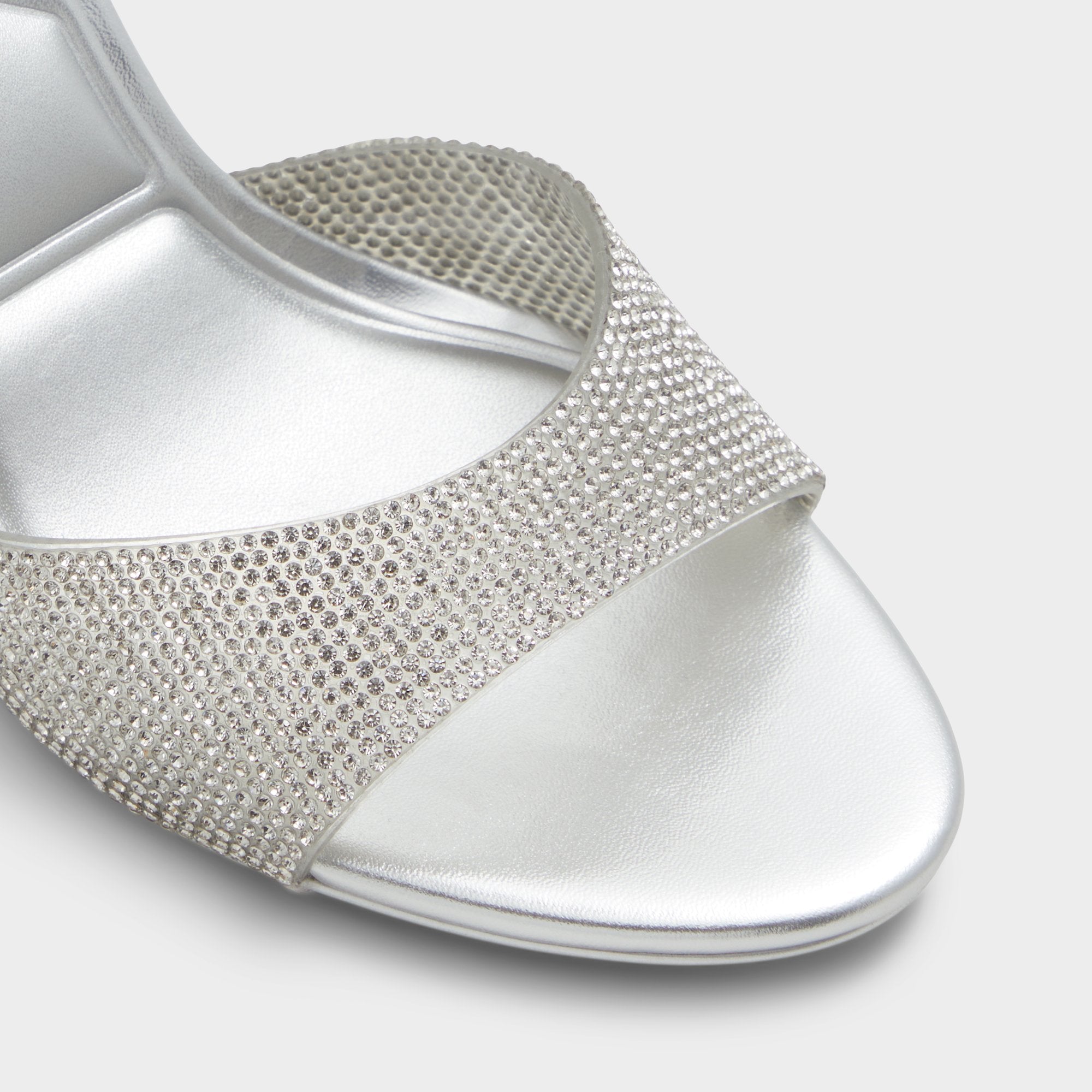 Aitana in Silver - Strappy heeled sandal, Stiletto heel | Aldo on sale