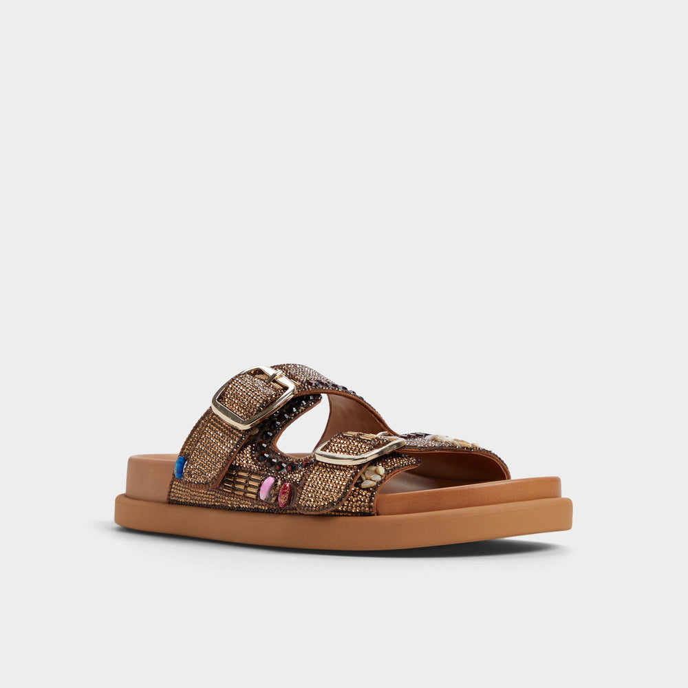 Bohochic Open Brown Women's Footbed sandals - Footbed sandal | Aldo for sale