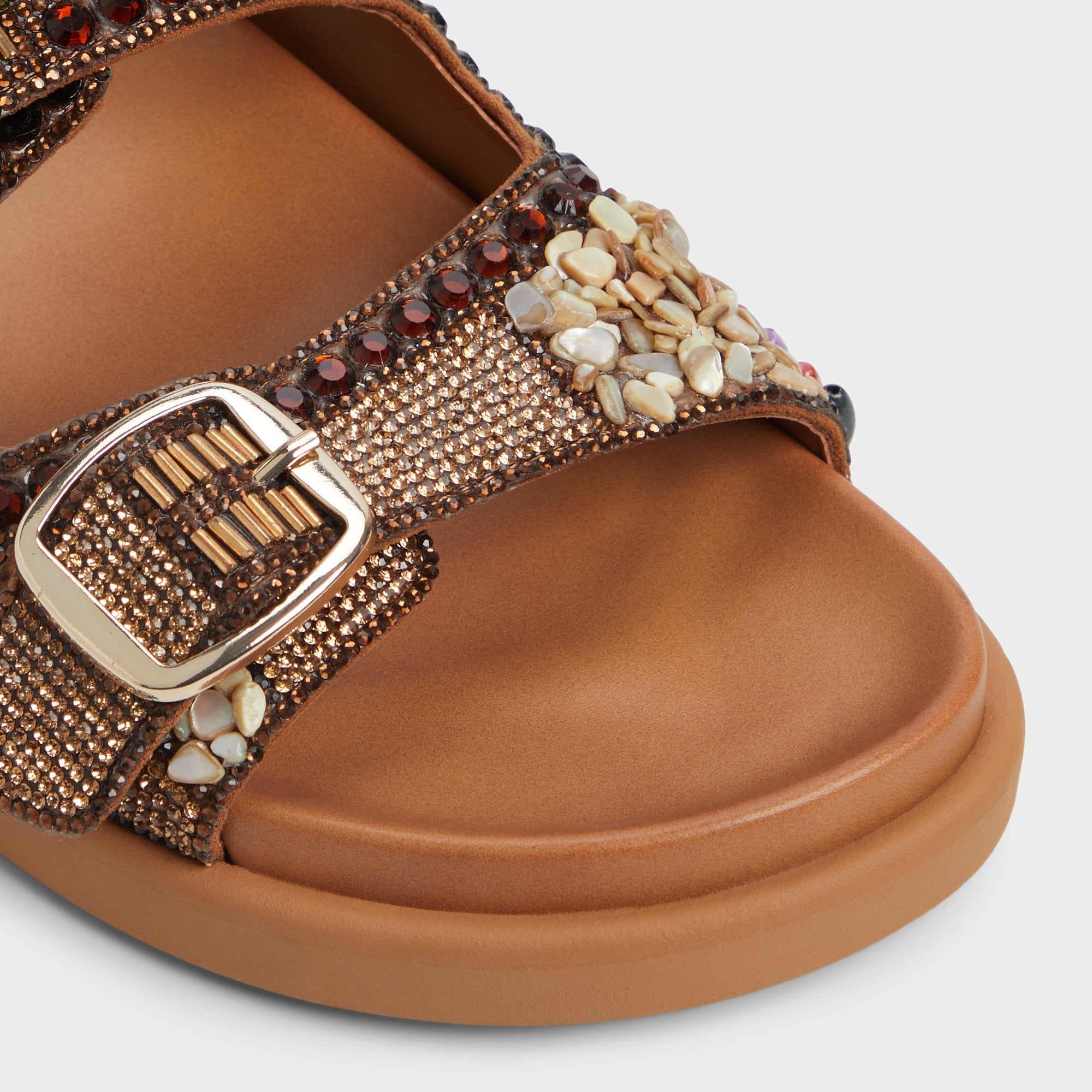 Bohochic Open Brown Women's Footbed sandals - Footbed sandal | Aldo for sale