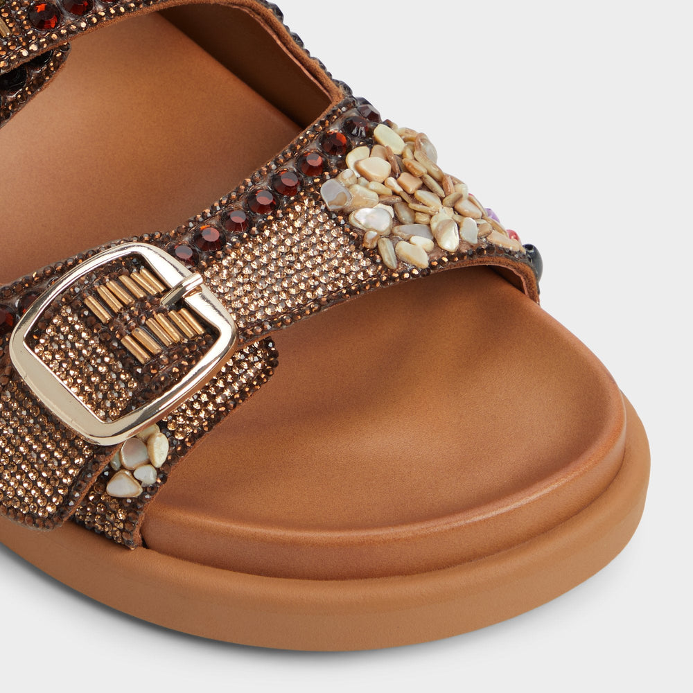 Bohochic Open Brown Women's Footbed sandals - Footbed sandal | Aldo for sale