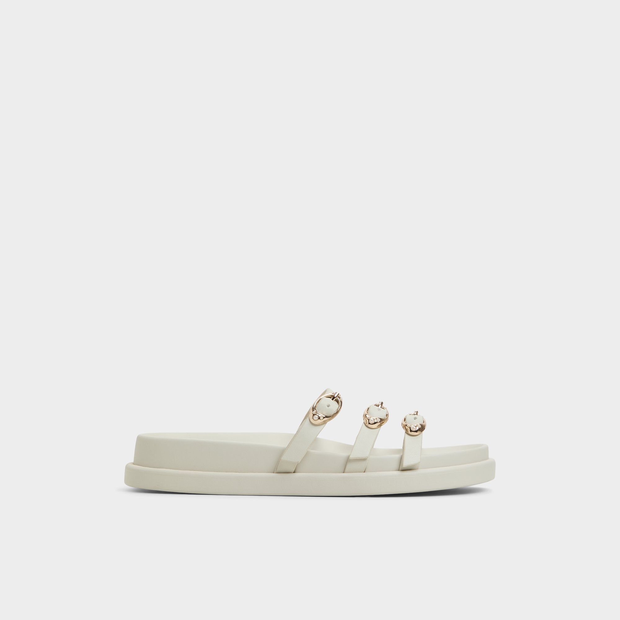 Zephyra White Women's Footbed sandals - Footbed sandal, Footbed sandal | Aldo online