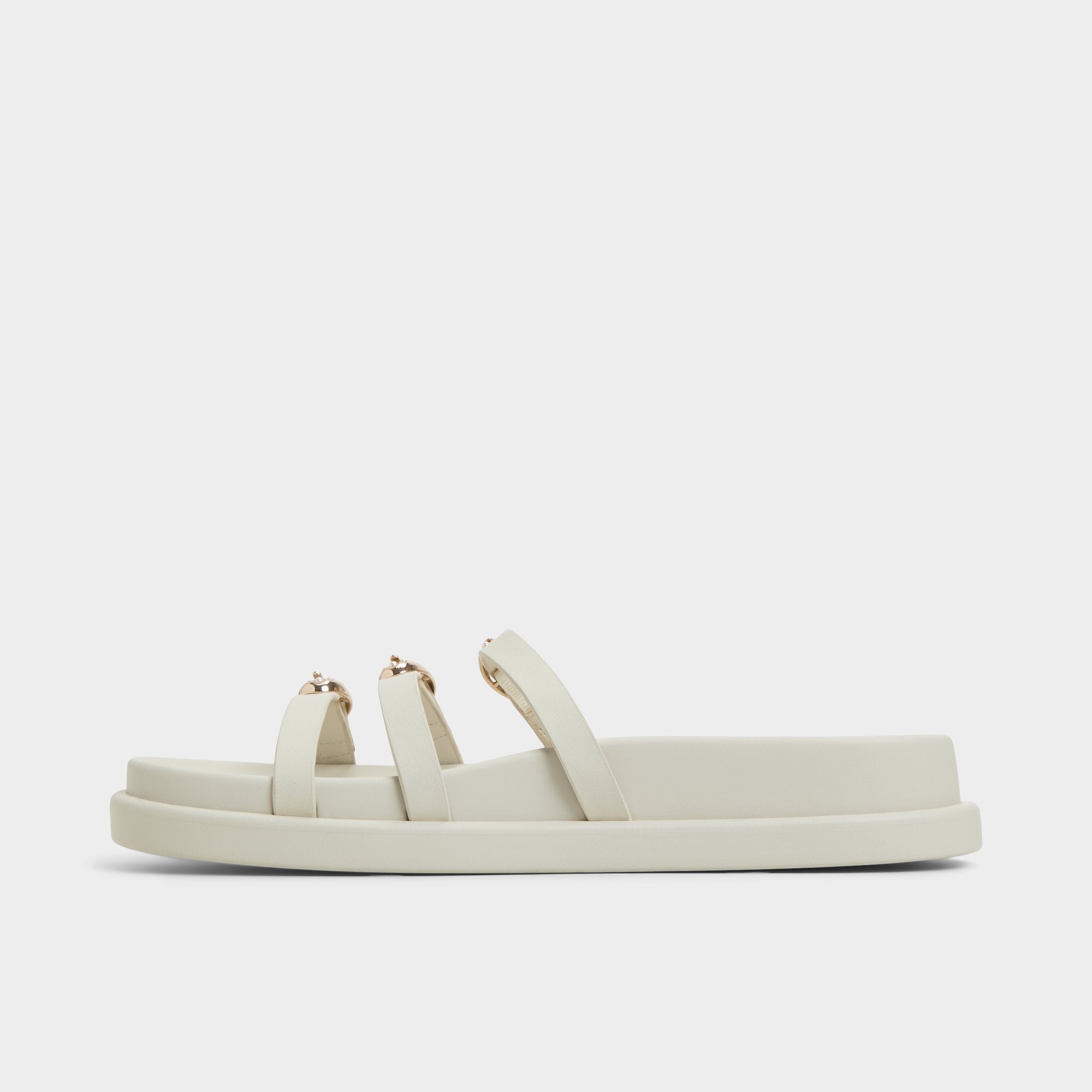 Zephyra White Women's Footbed sandals - Footbed sandal, Footbed sandal | Aldo online