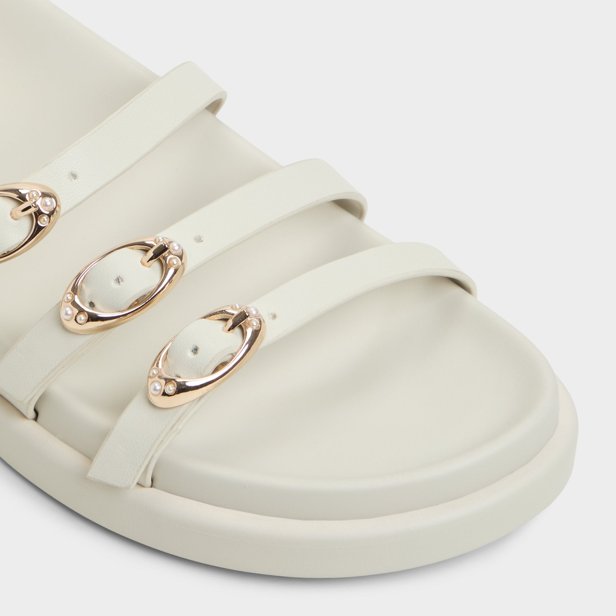 Zephyra White Women's Footbed sandals - Footbed sandal, Footbed sandal | Aldo online