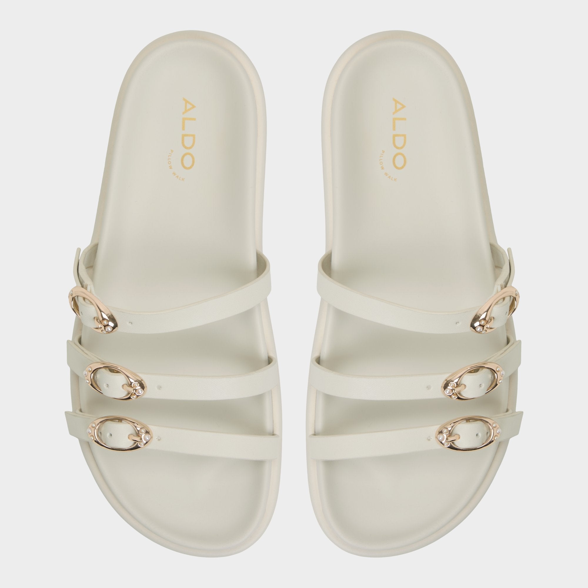 Zephyra White Women's Footbed sandals - Footbed sandal, Footbed sandal | Aldo online