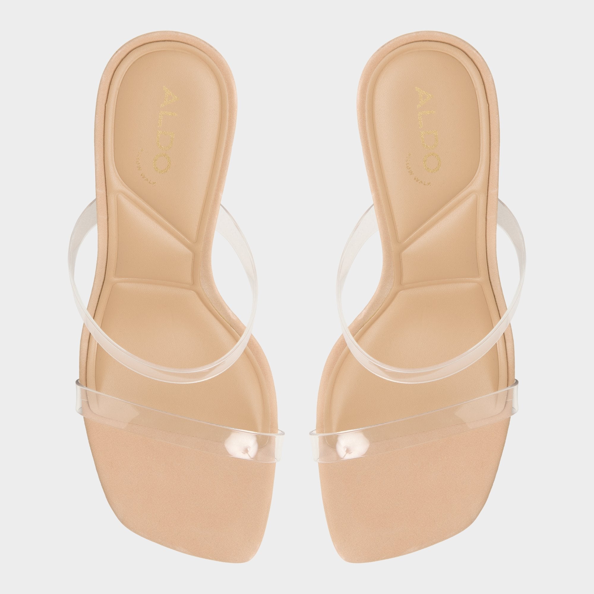 Evalina Medium Beige Women's Heeled sandals - Strappy heeled sandal, Stiletto heel | Aldo outlet