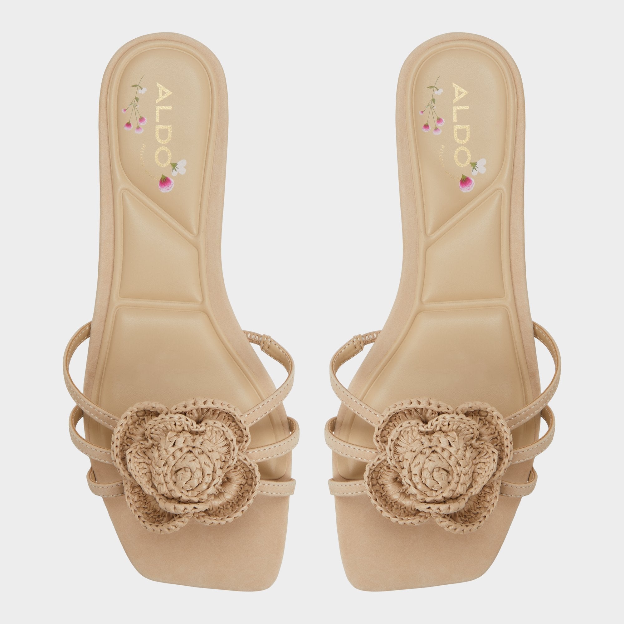 Wildbloom Sand Women's Travel essentials - Strappy flat sandal | Aldo sale