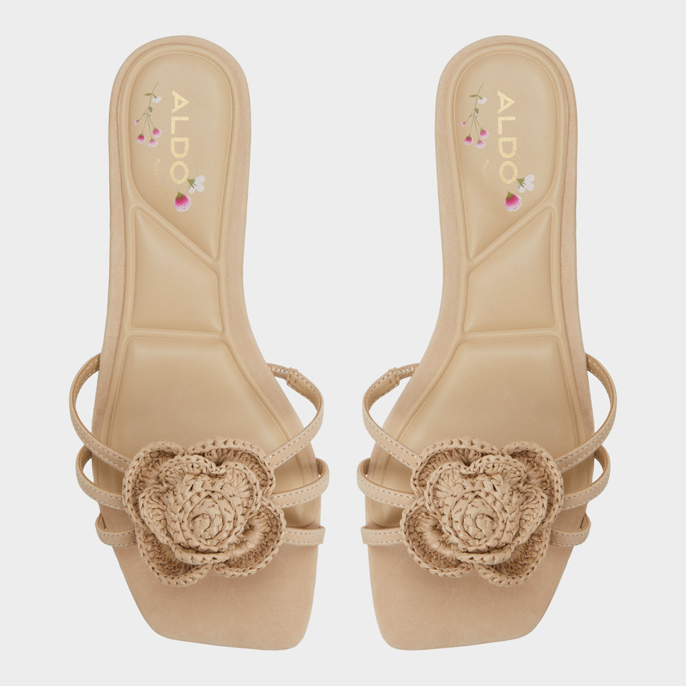 Wildbloom Sand Women's Travel essentials - Strappy flat sandal | Aldo sale